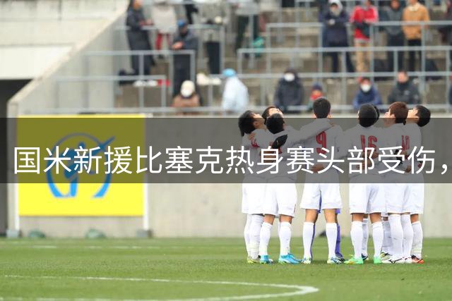 国米新援比塞克热身赛头部受伤，伤情评估报告即将出炉